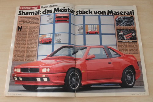 Auto bild 1990 maserati - bild,
