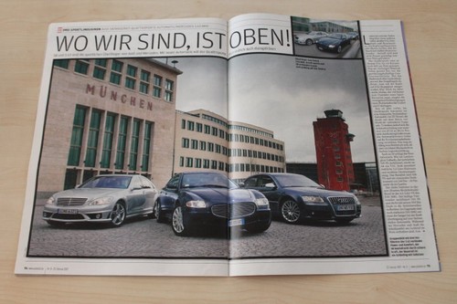 Auto bild 2007 - bild, maserati