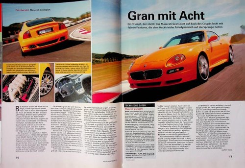 Sport auto 2004 maserati - auto,