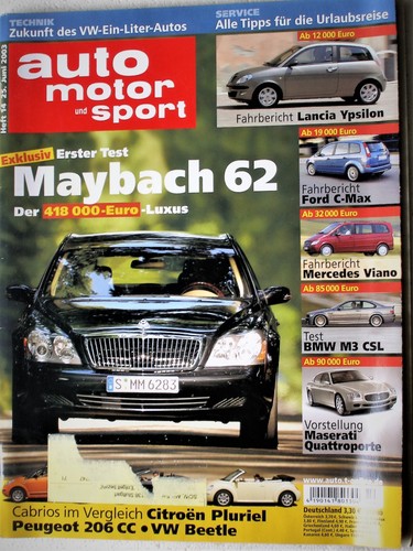 Ams bmw csl maybach - ams, csl+maybach