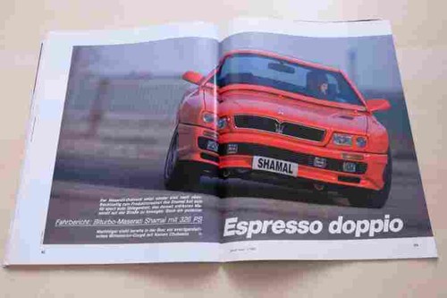 Sport auto 1991 maserati - sport,