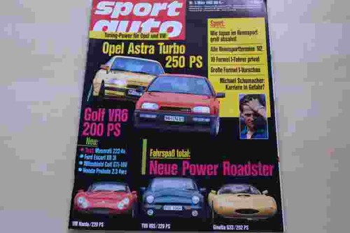 Sport auto 1992 - sport,
